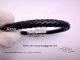 Perfect Replica High Quality Black Leather Mont Blanc Bracelet - Stainless Steel Clasp (5)_th.jpg